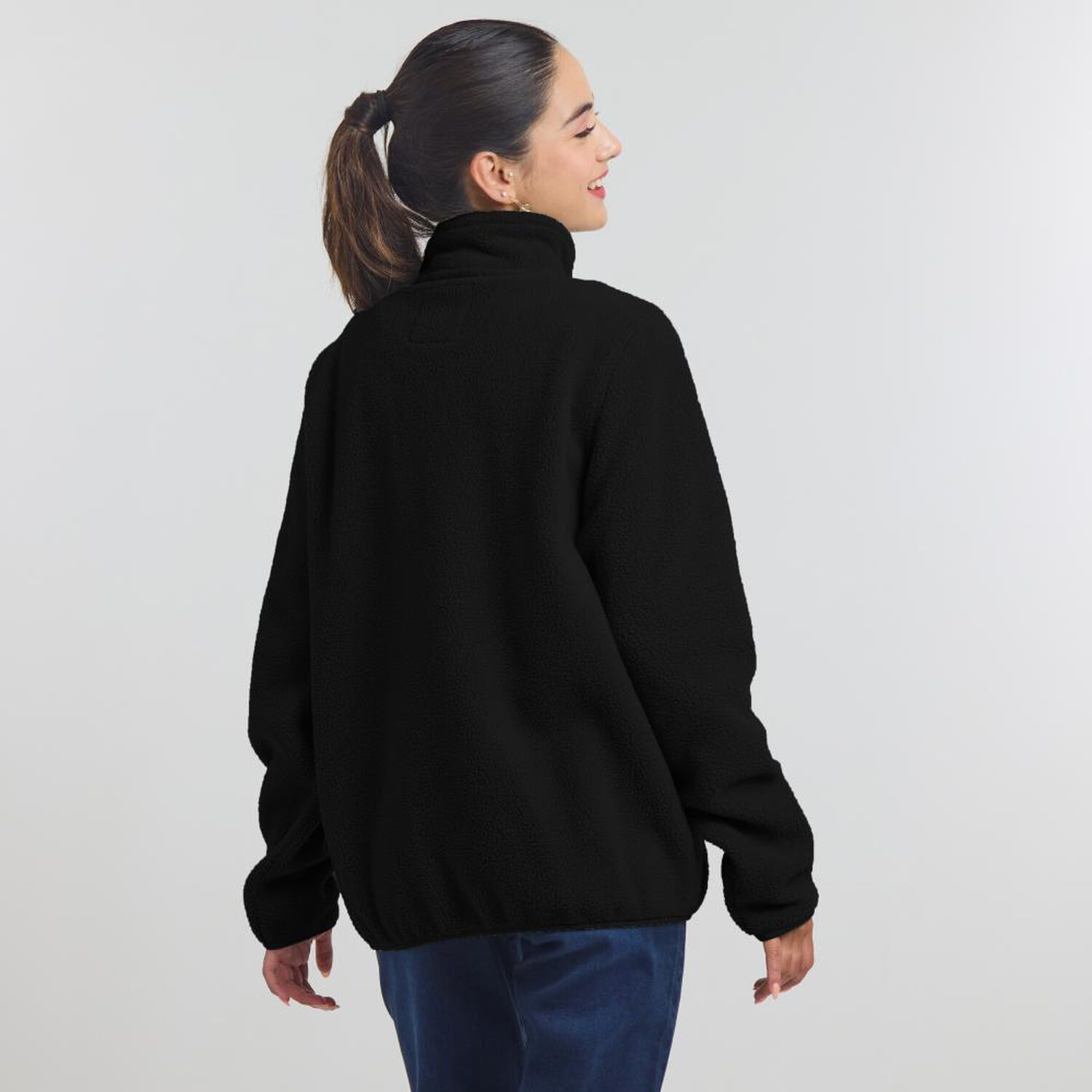 Poler&oacute;n Polar Regular Cuello Alto Mujer Freedom image number 1.0