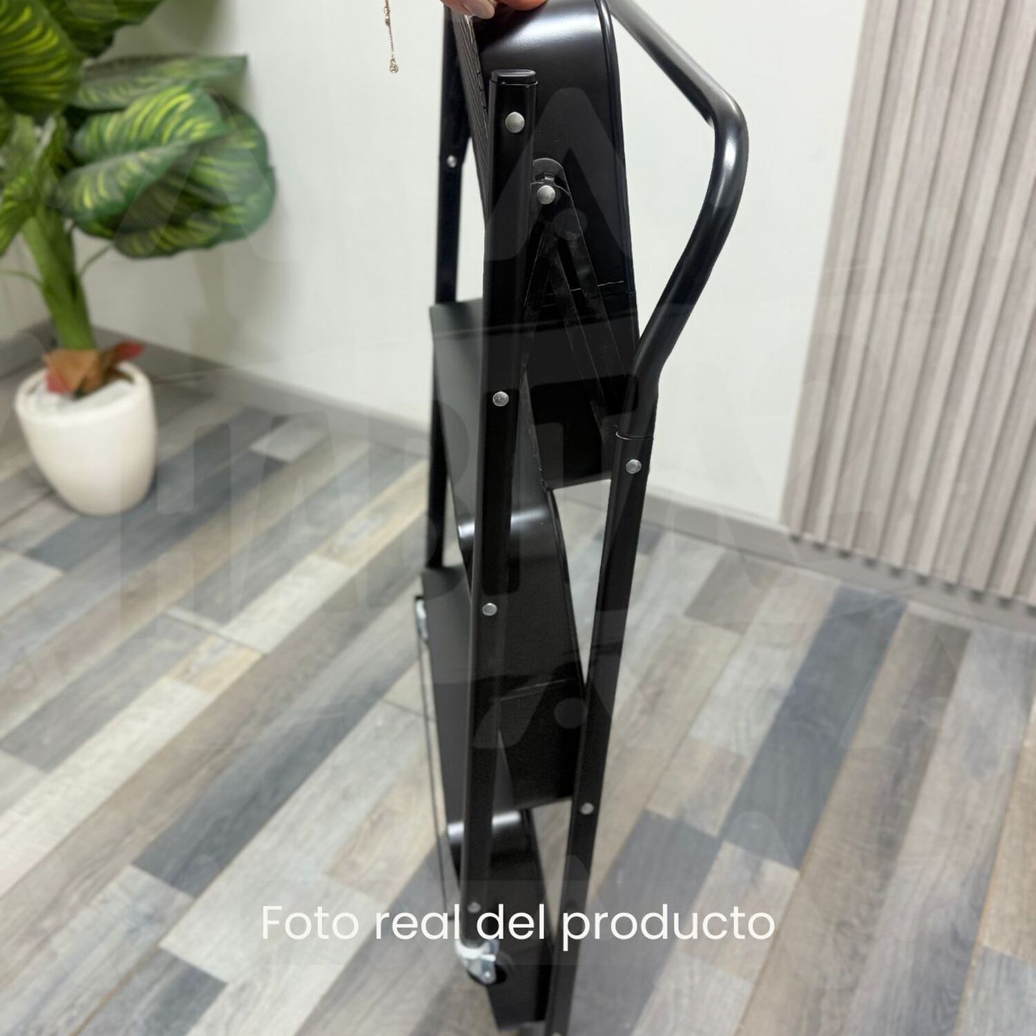 Carro Bar Plegable Negro image number 5.0