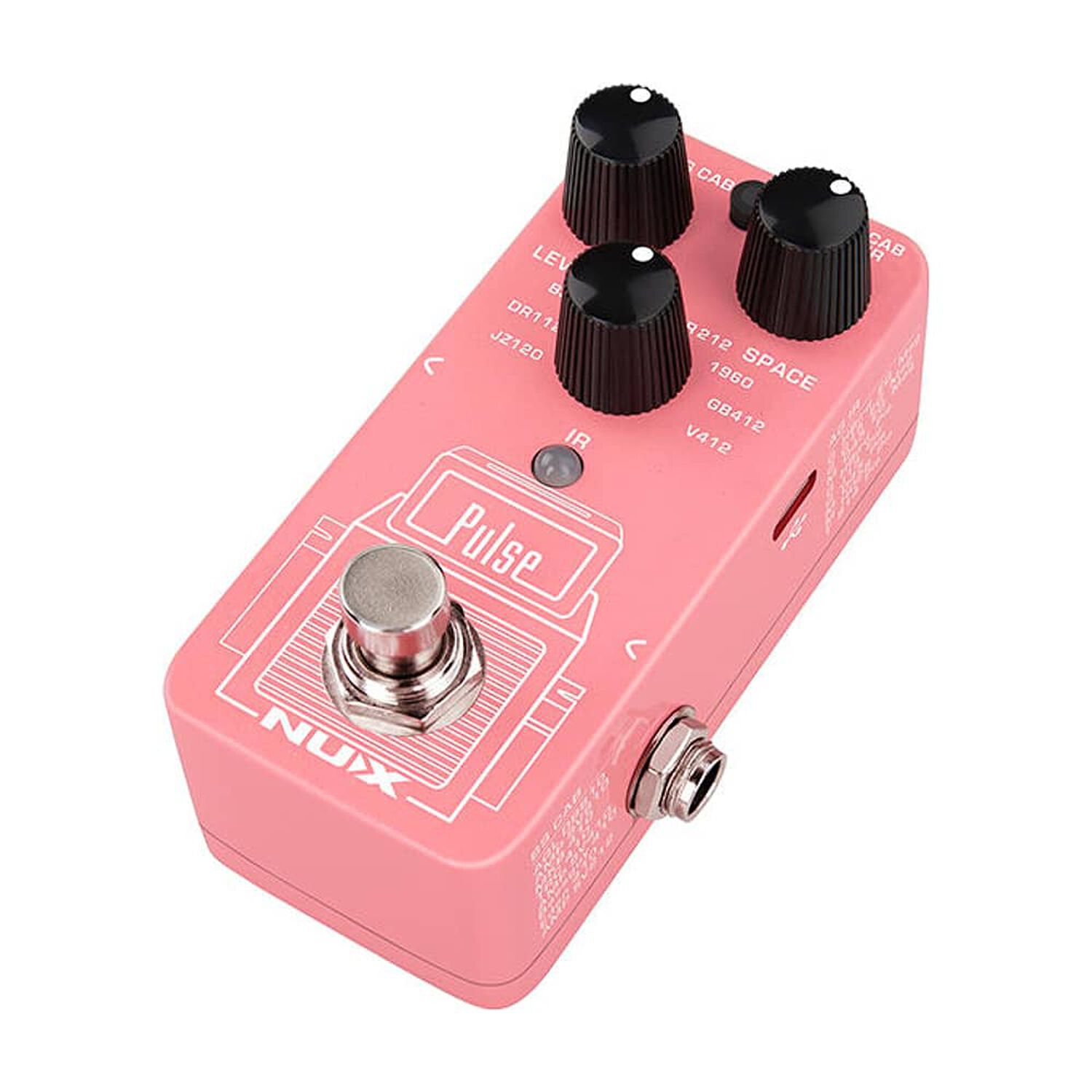 Pedal Simulador De Amplificador Nux Para Guitarra Pulse Nss-4 image number 0.0