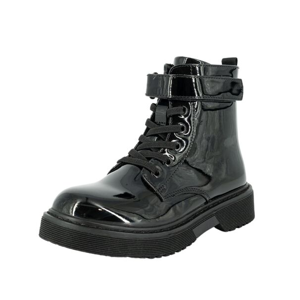Botin Danica Negro Charol Bamboo