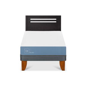 Cama Europea Cic Excellence / 1.5 Plazas / Base Normal + Respaldo