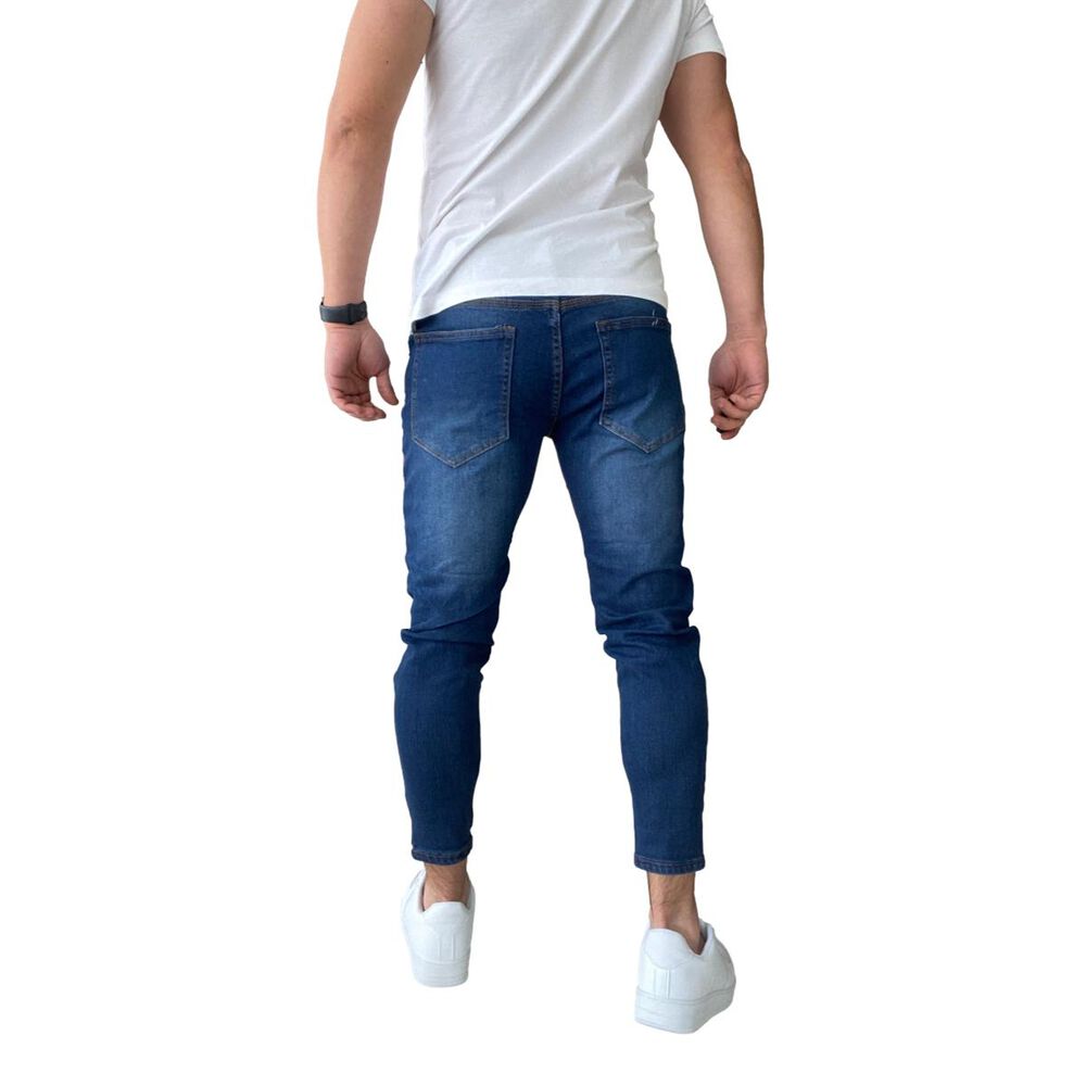Jeans Rasgados Super Slim Fit Ankle Fit 14509 image number 4.0