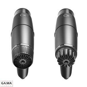 Secador Profesional Iq Lite 110 Mil Rpm 1500w Dual Filter Color Negro Gama