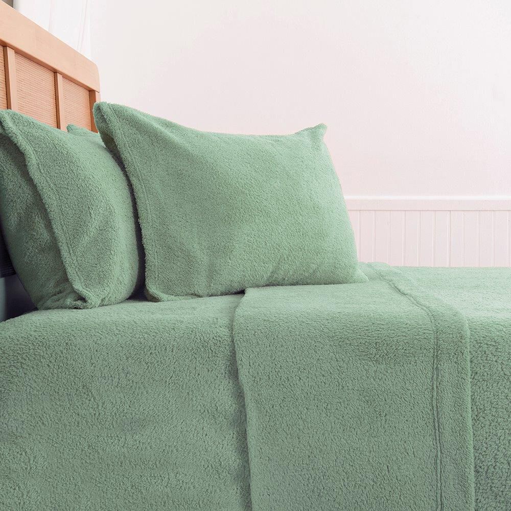 Sabana Sherpa Lisa King Verde image number 3.0