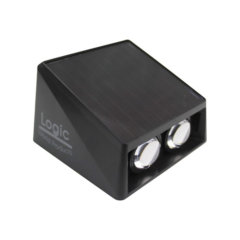 Luminaria Solar De Muro Aplique Cct Bidireccional Exterior image number 3.0