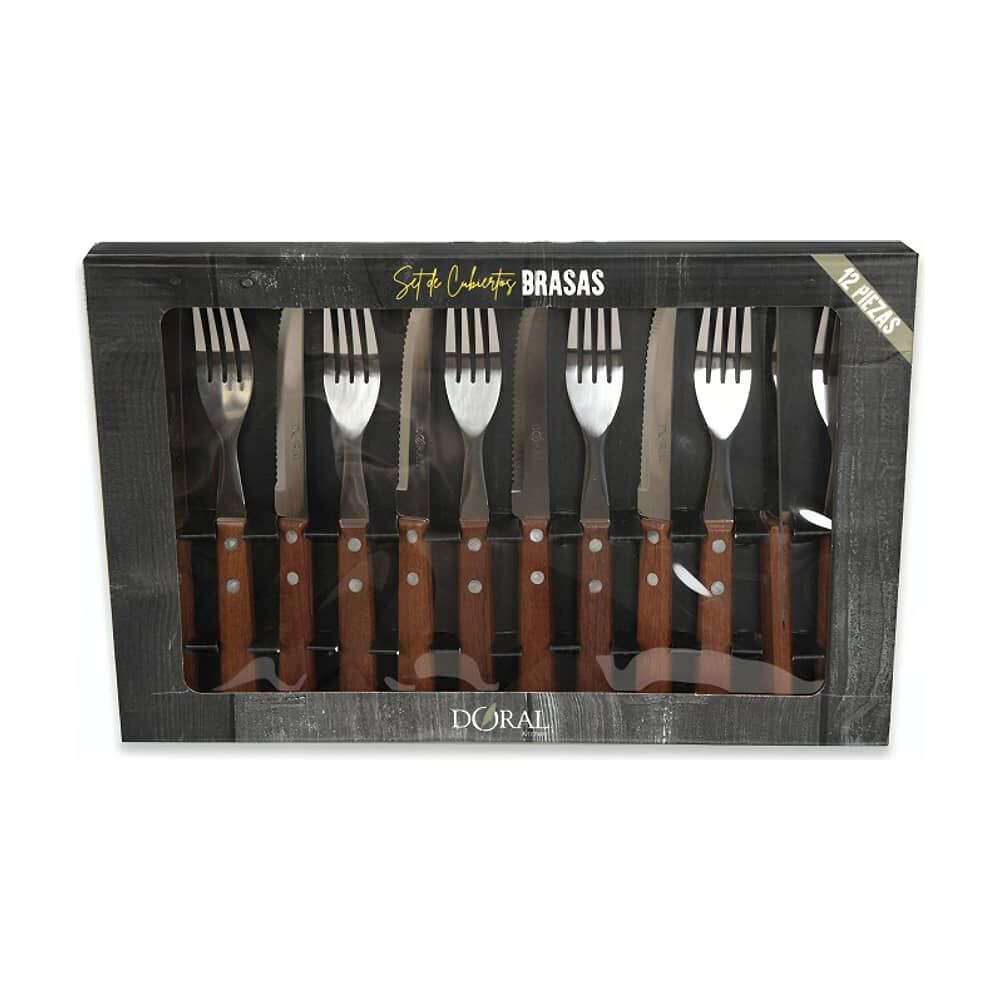 Set Parrillero Brasas 12 Piezas Doral image number 2.0