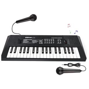 Juguete Piano Teclado Musical Con 37 Teclas Sonidos Mic
