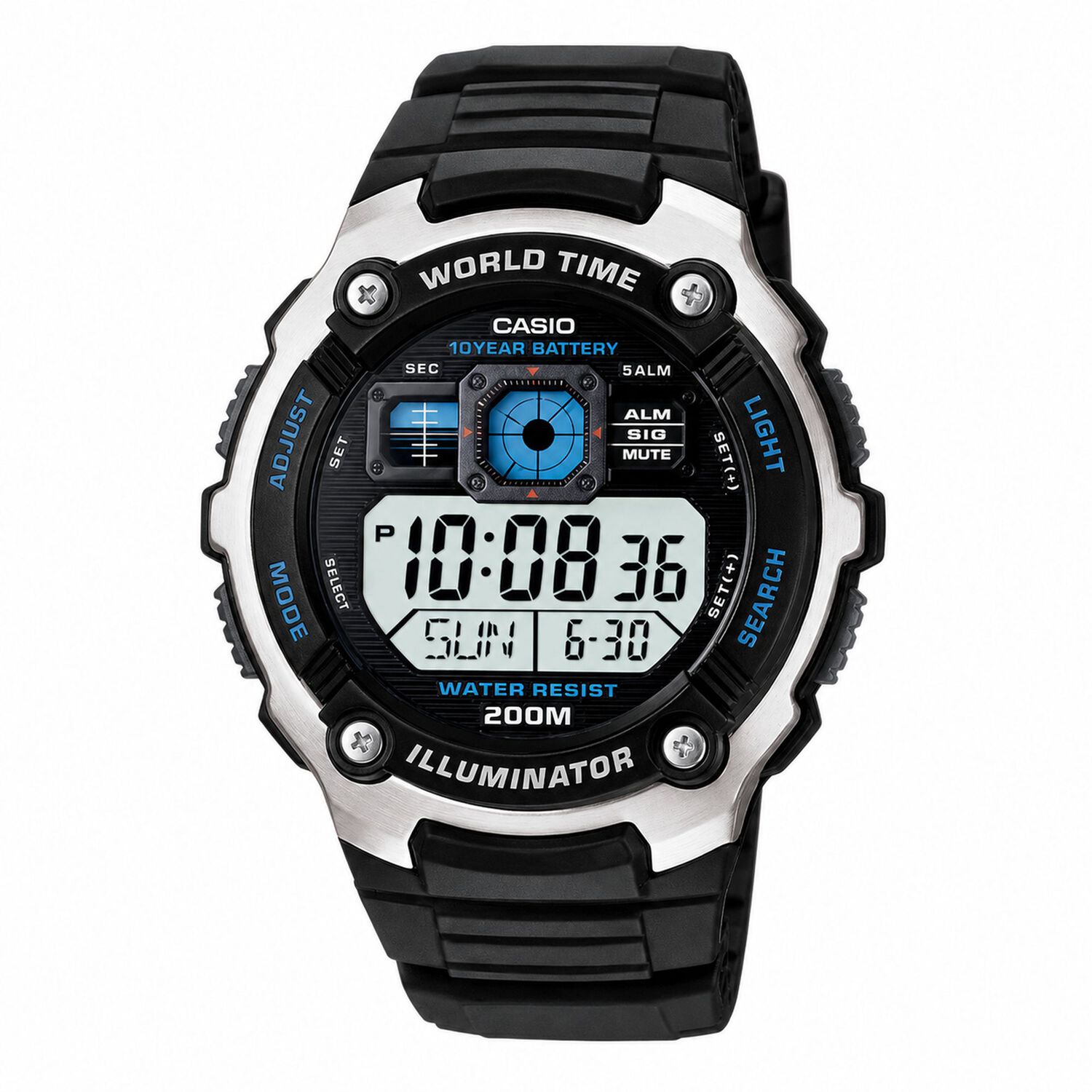 Reloj Casio Ae-2000w-1avdf image number 1.0