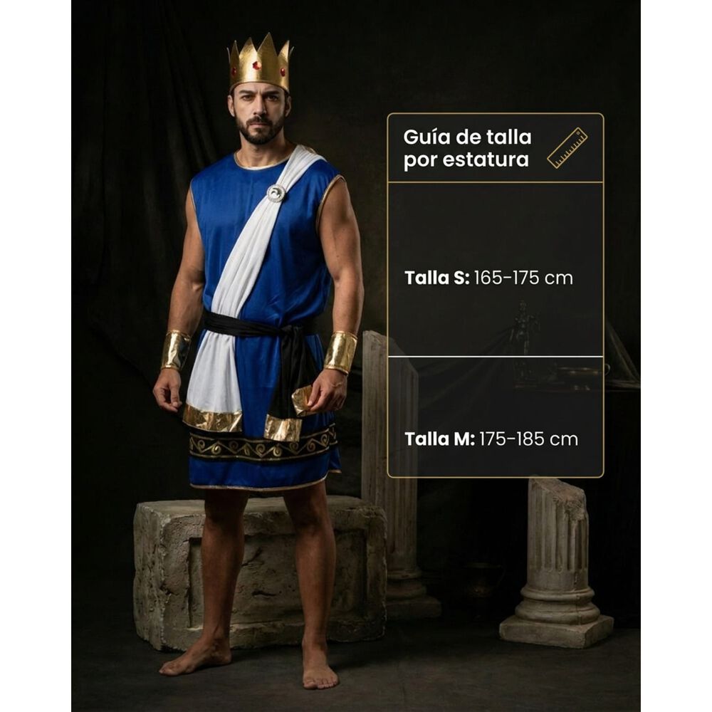 Disfraz Dios Griego Zeus Adulto image number 4.0