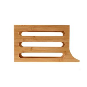 Porta Huevos Bamb&uacute; 3 Niveles Dispensador Autom&aacute;tico Cocina
