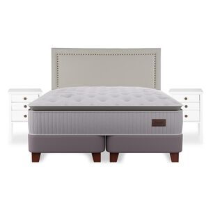 Cama Europea Flex Heritage / Super King / Base Dividida + Set De Maderas