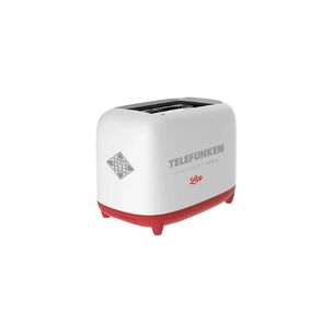 Tostador Telefunken Easytoast 2000 Tostador De Pan 2 Rebanadas Con Timmer 720w Color Blancoc