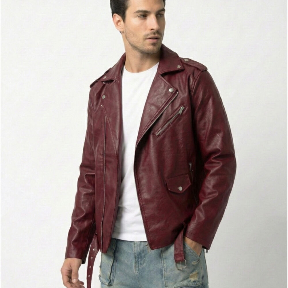 Chaqueta Ecocuero Soft Hombre Milan image number 1.0