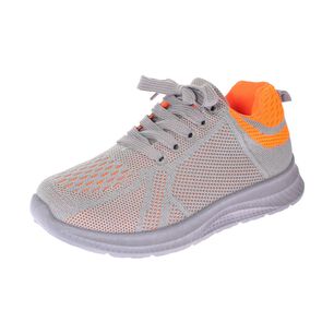 Zapatilla Kids Gris Naranjo Bbo Art. C21343mgrayorange