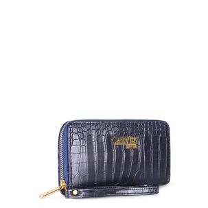 Billetera De Mujer Jade Azul Carven