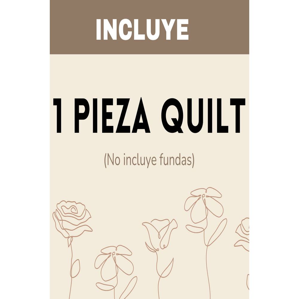 Cobertor Quilt Reversible 2 Plazas 240x260cm image number 5.0