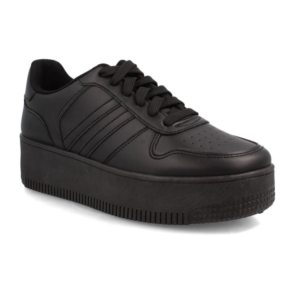 Zapatilla Escolar Mujer Northstar Mayo Negro image number 1.0