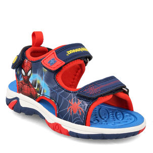 Sandalia Niña Bubblegummers Spiderman 5 Azul-rojo