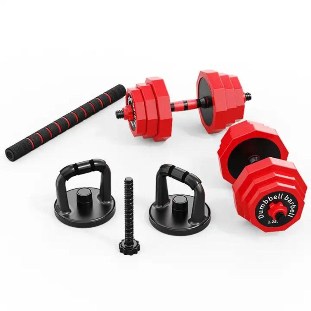 Set Mancuernas 20 Kg Barra Rusa Kettlebell Premium image number 2.0
