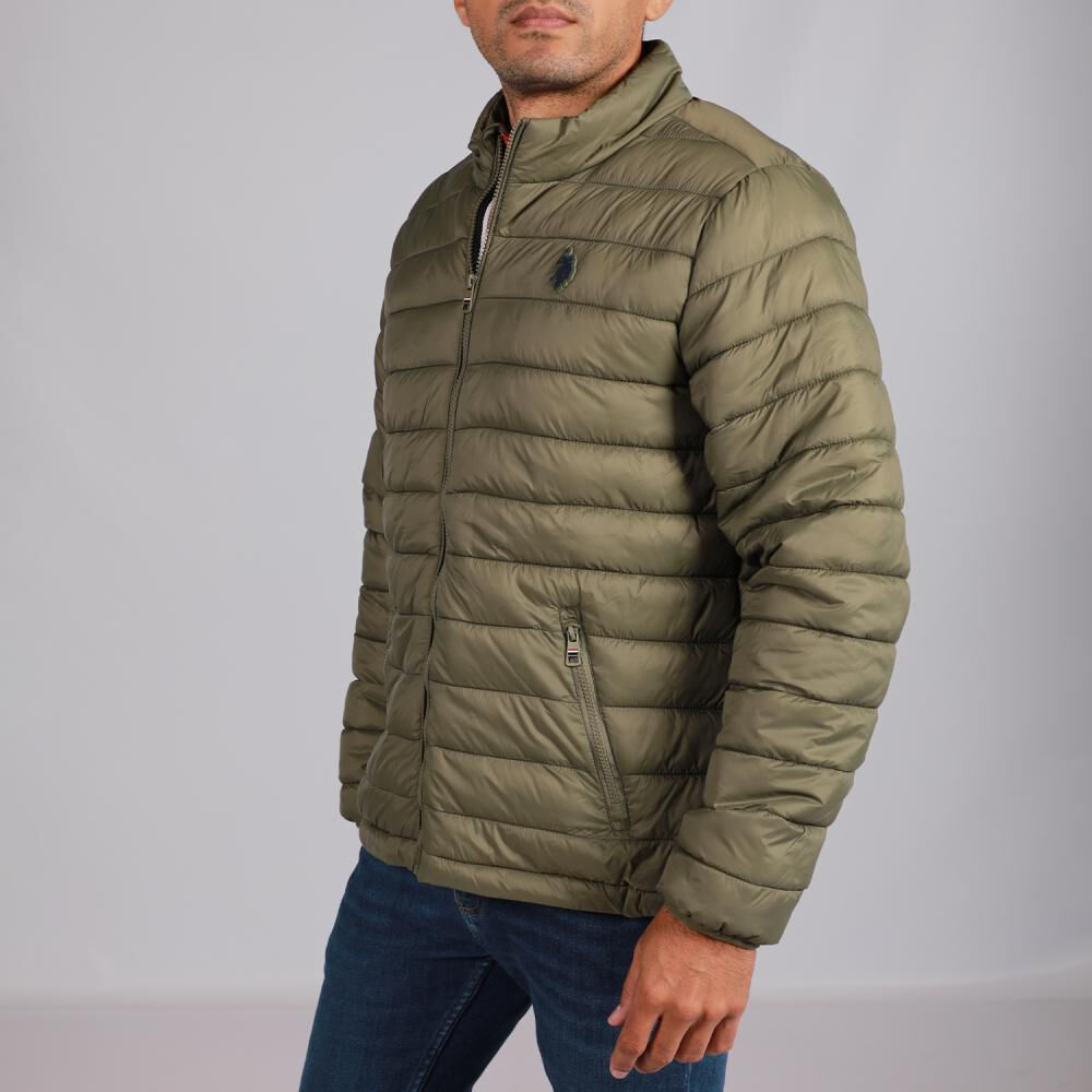 Parka Lisa Regular Cuello Redondo Hombre Us Polo image number 1.0