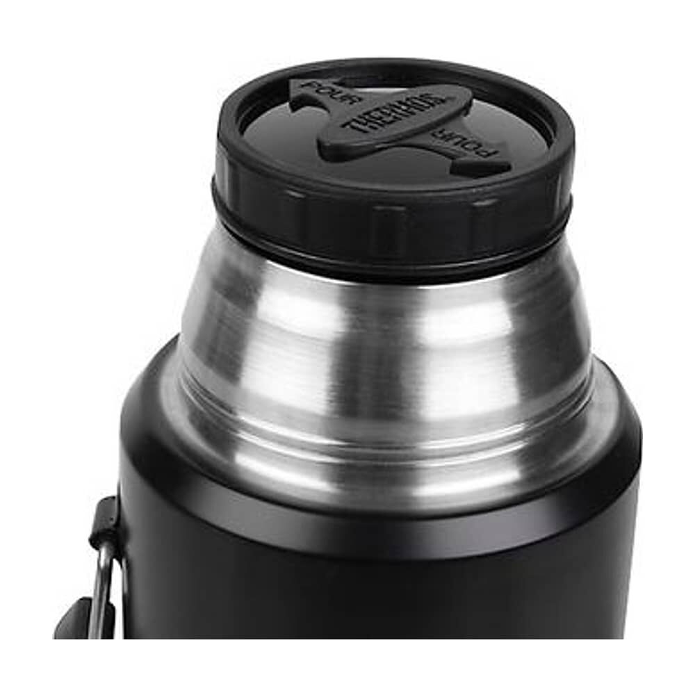 Termo L&iacute;quidos King Acero Inox Negro 2lts Thermos image number 2.0