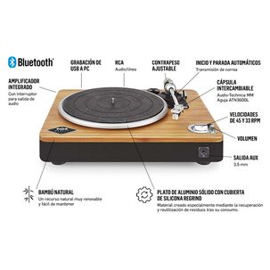 Tornamesa Bluetooth Stir It Up Wireless House of Marley