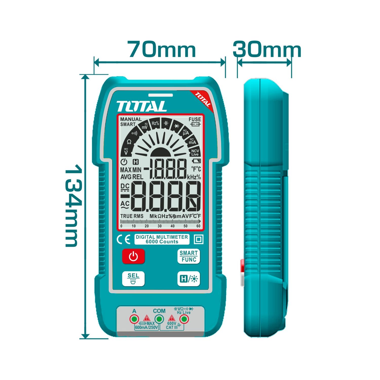 Multitester Digital 600v Total image number 2.0