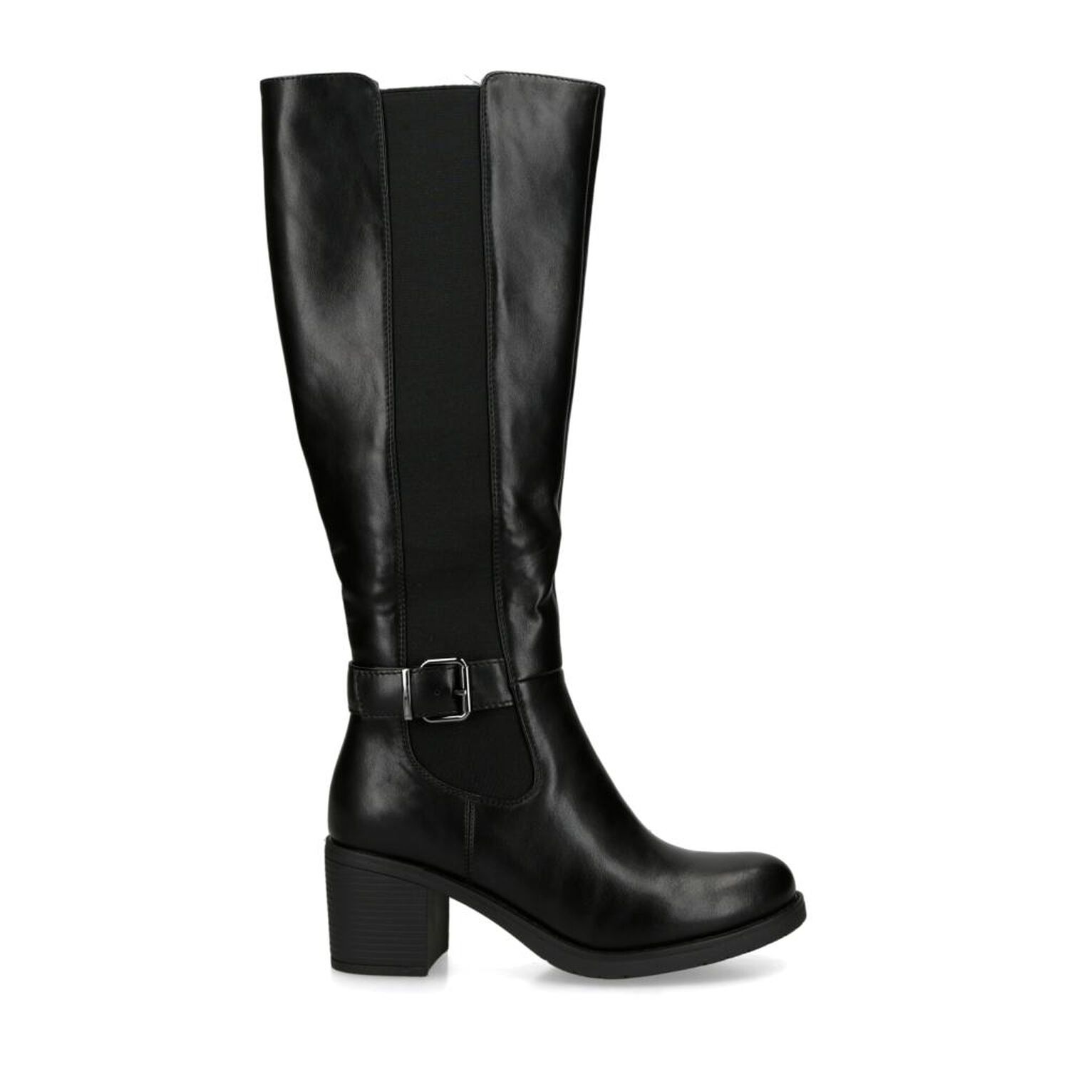 Bota Mujer Via Uno Black image number 2.0