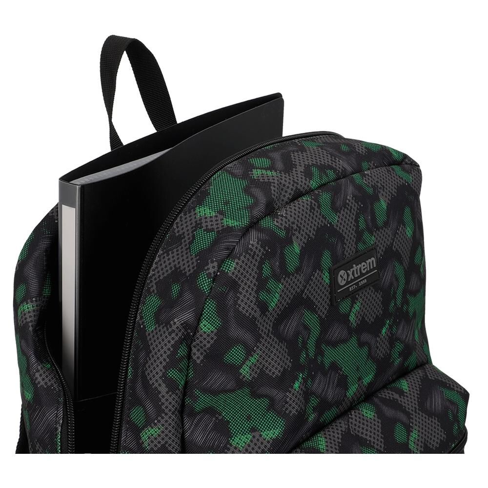 Triple Pack 6xt Mochila Ni&ntilde;o Xtrem Verde Militar image number 3.0