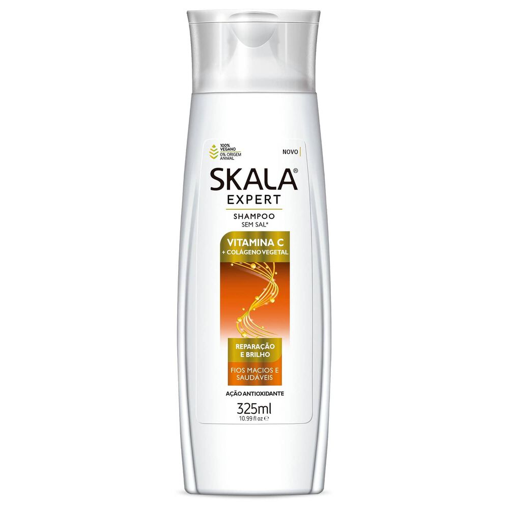 Shampoo Keratina Vegetal Skala Expert 325ml image number 2.0