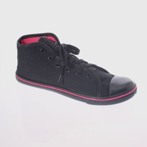 Zapatilla Lona Negro V&iacute;a Franca Art: 5m3829black