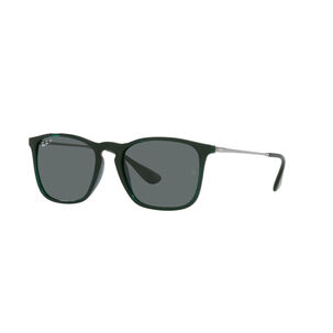 Lentes De Sol Chris Verde Traslúcido Polarizados Ray-ban