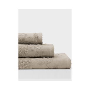Juego Toalla Andes 3 Piezas Rosas Taupe