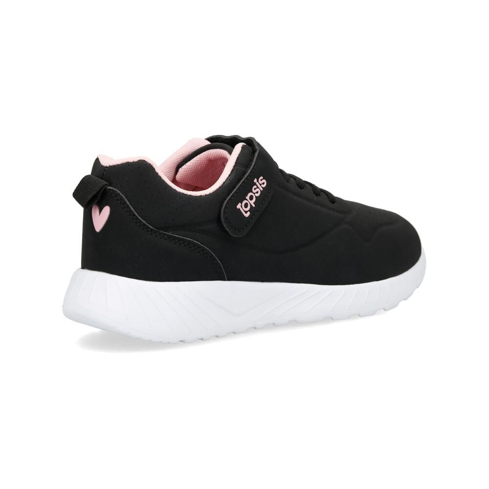 Zapatilla Infantil Niña Topsis Black image number 3.0
