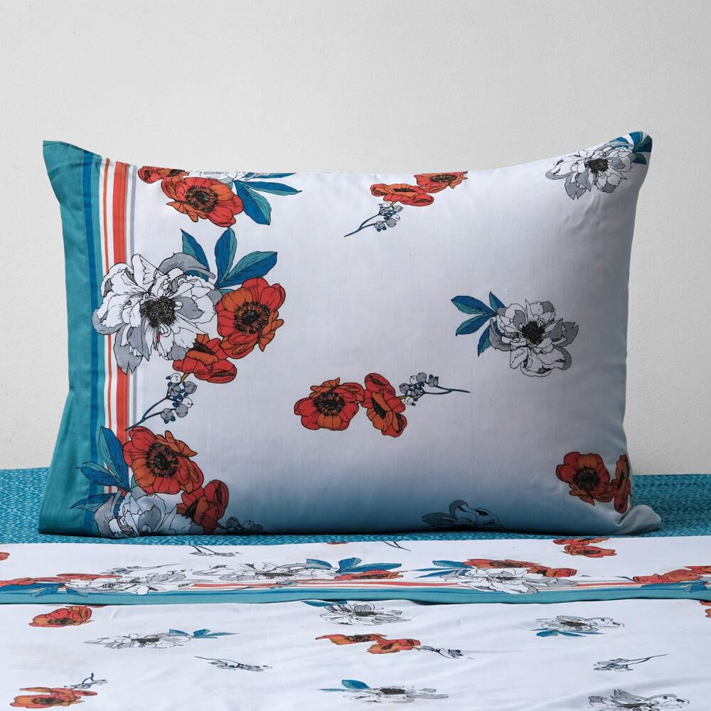 Juego De S&aacute;banas American Family By Cannon / King / 144 Hilos image number 3.0