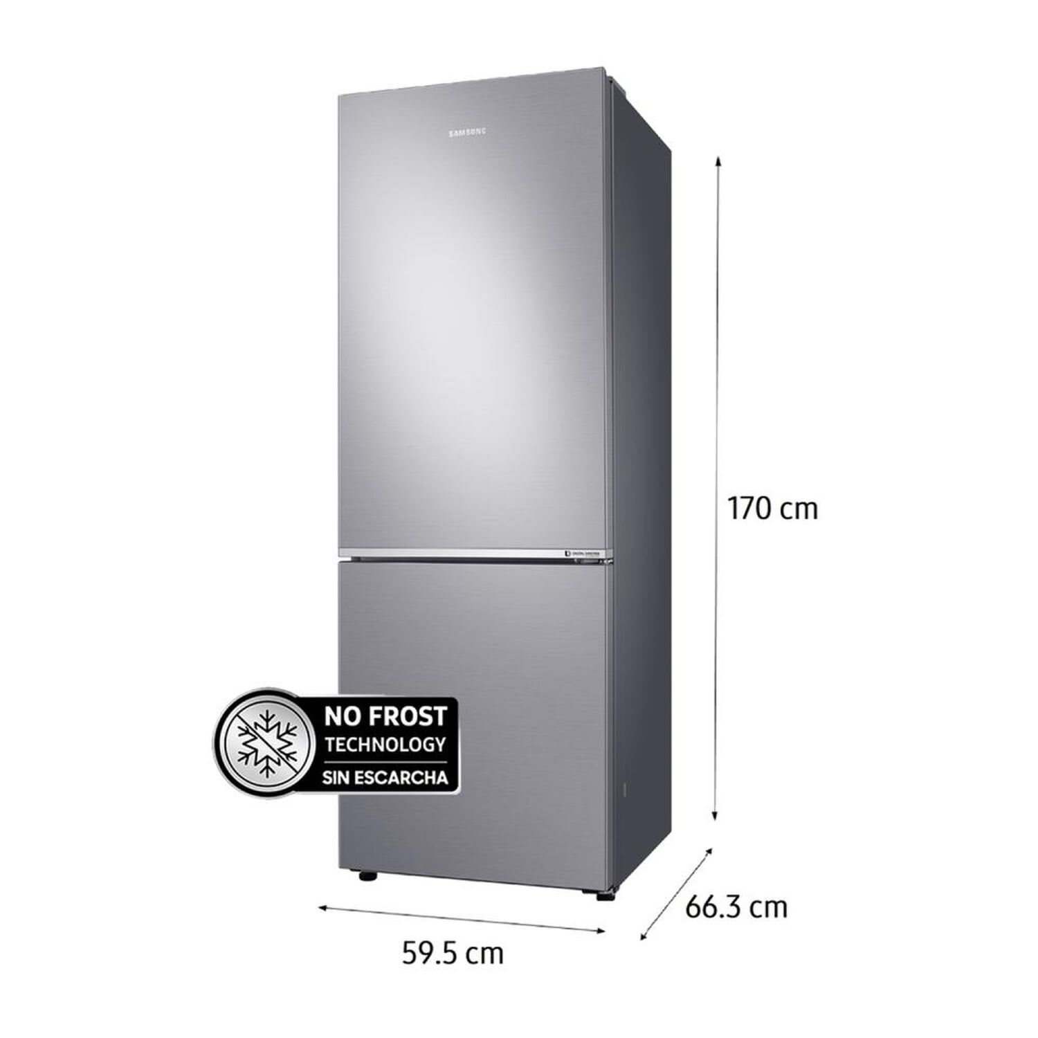 Refrigerador Bottom Freezer Samsung RB30N4020S8ZS all around cooling / No Frost&nbsp;/&nbsp;310&nbsp;Litros image number 2.0
