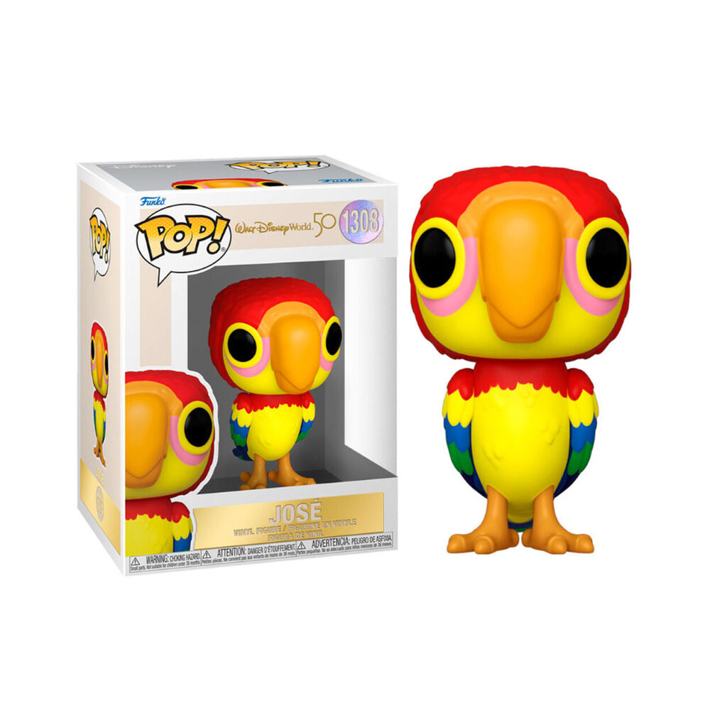 Funko Pop Disney 50th Anniversary Parrot Jose 1308 image number 0.0