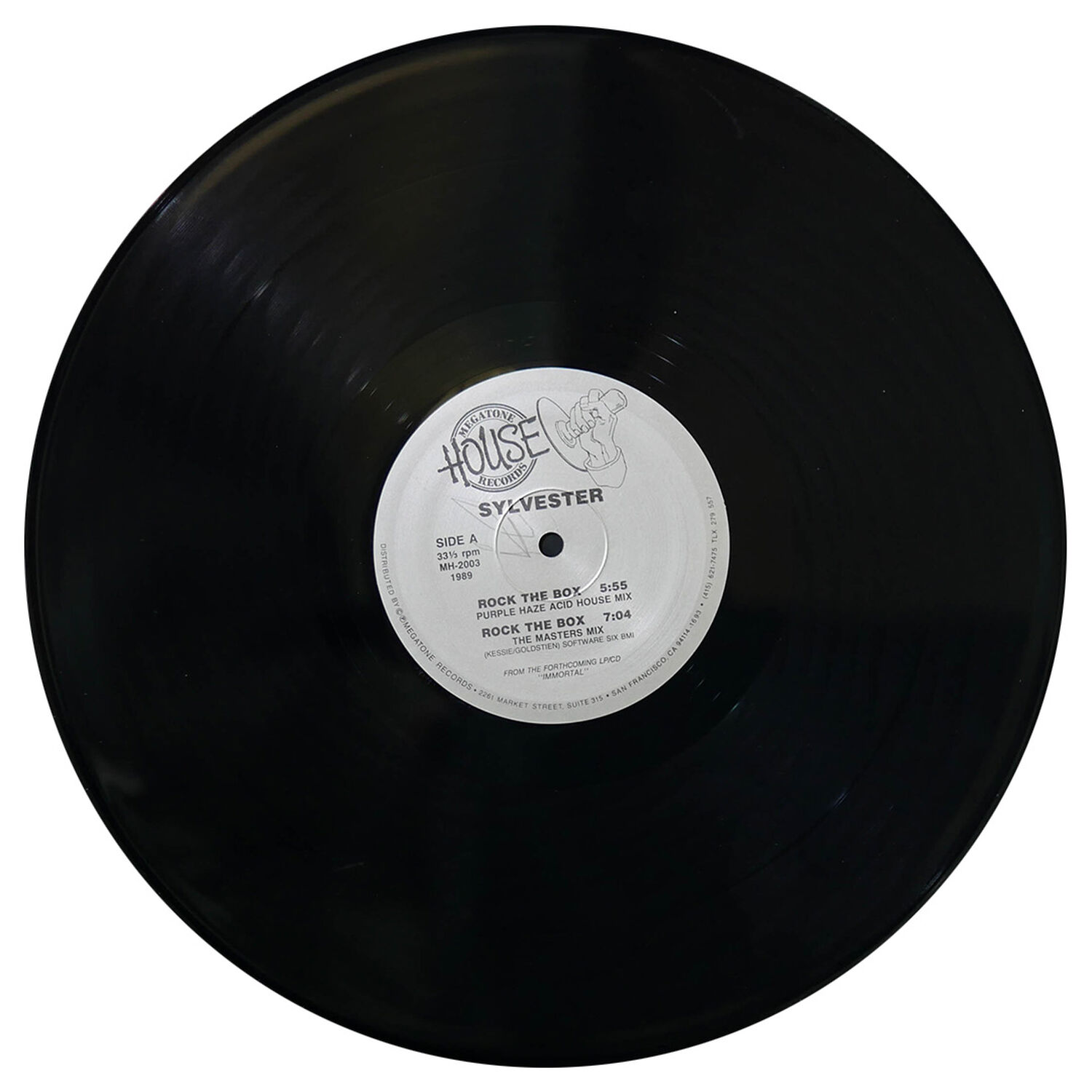 Sylvester - Rock The Box (house Remix 89) | 12" Maxi Single Usado image number 2.0