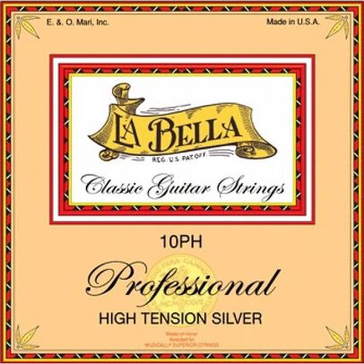 Set Guitarra Cl&aacute;sica (high Tension Silver) 10ph