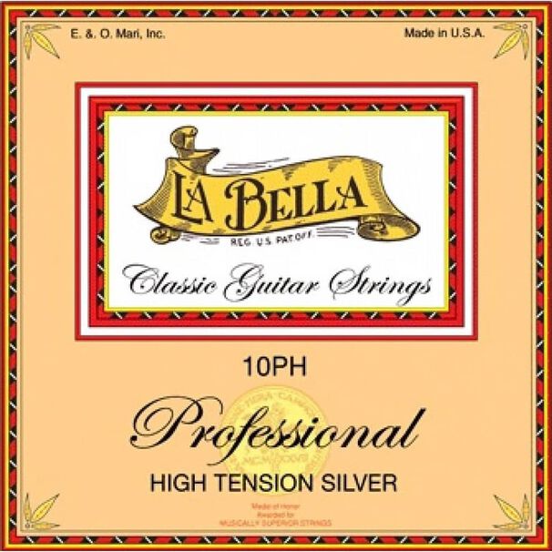 Set Guitarra Cl&aacute;sica (high Tension Silver) 10ph
