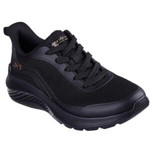 Zapatilla Urbana Mujer Skechers Bobs Squad Waves Negro