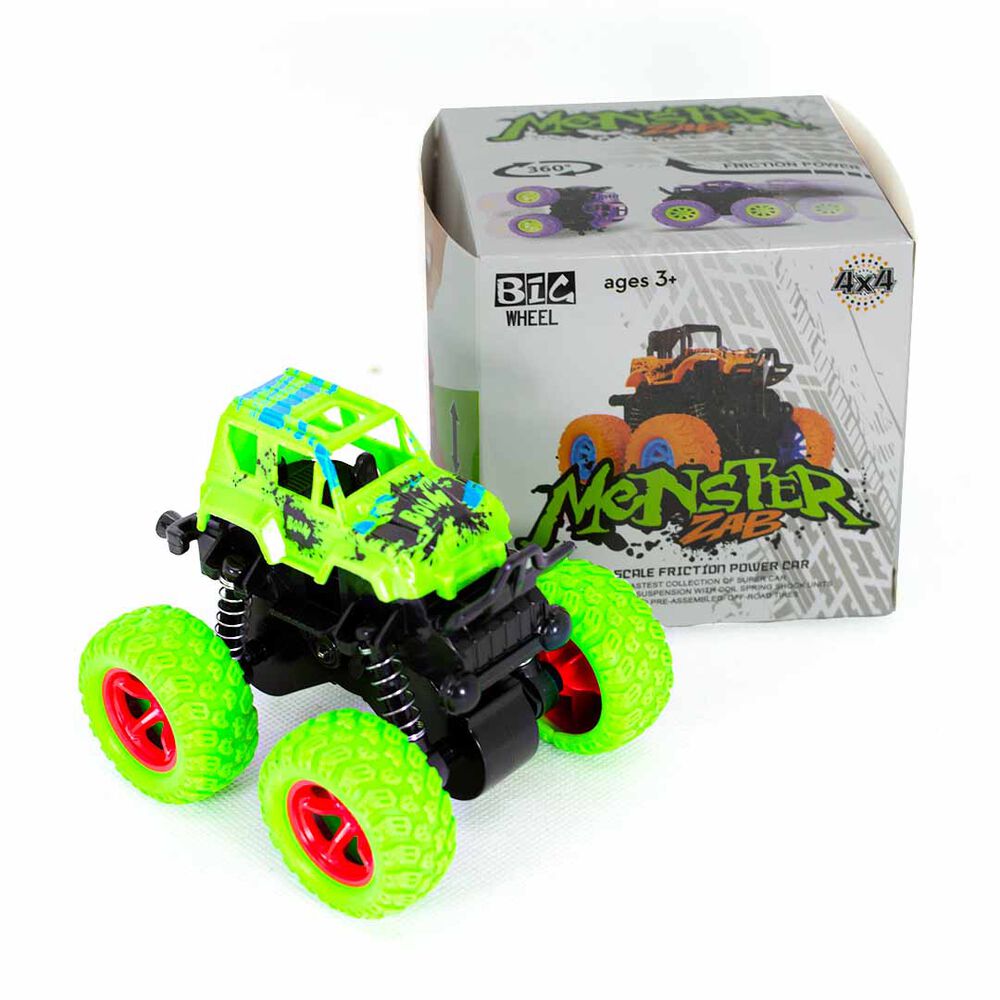 Juguete Auto A Fricción Monster Zap Para Niños image number 0.0