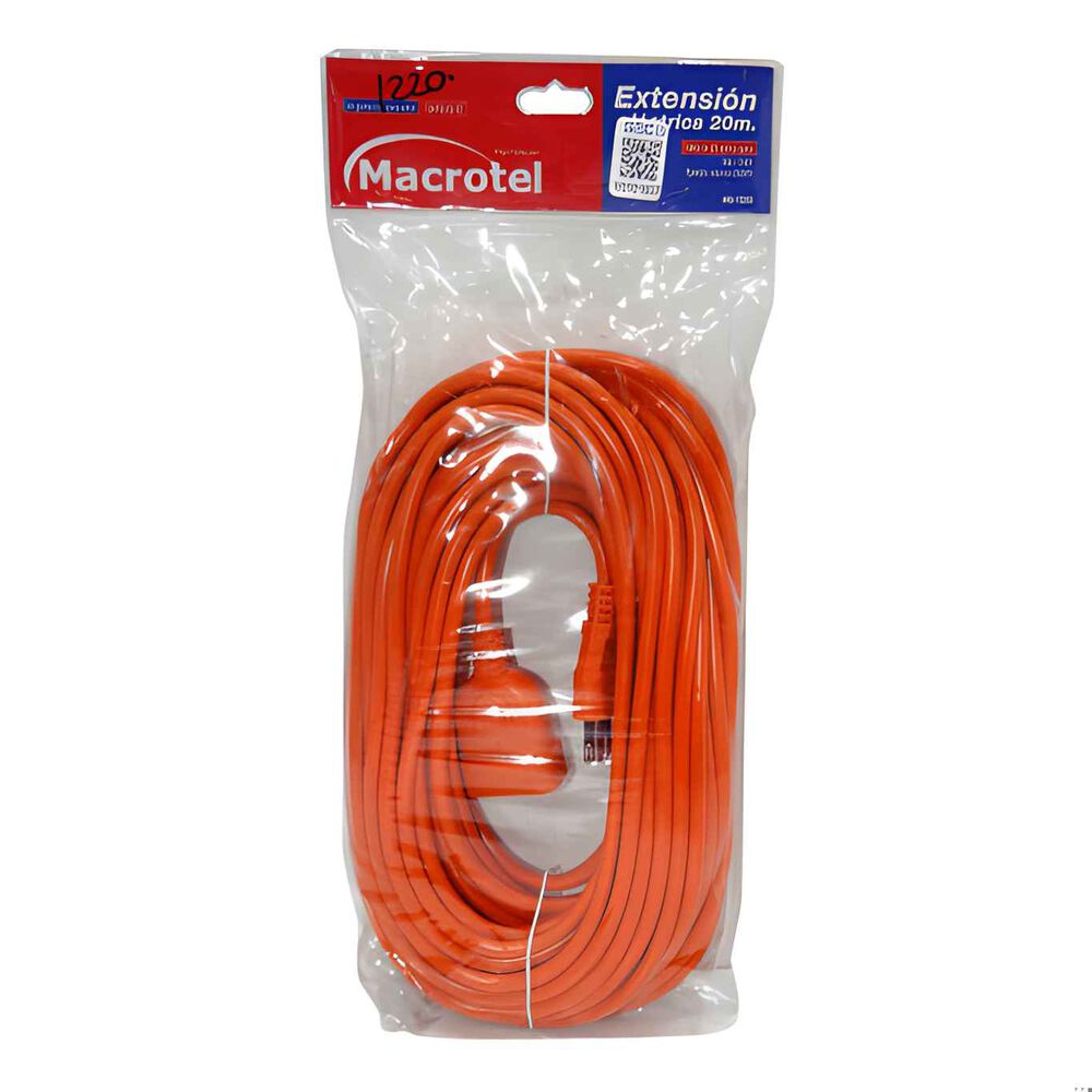 Alargador 2500w 20mts - Macrotel image number 0.0