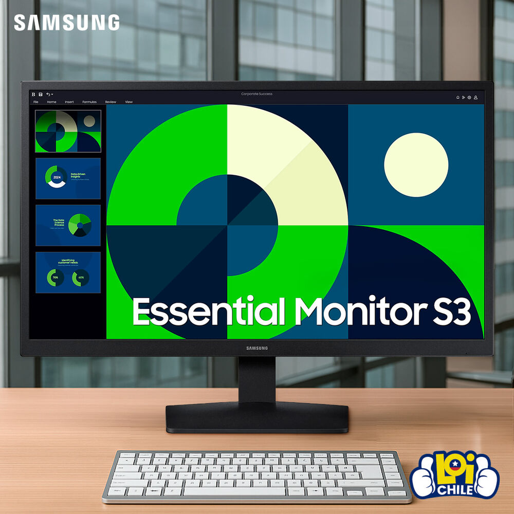 Monitor Samsung Essential S3 22" Full Hd 75hz image number 8.0