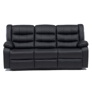Sof&aacute; 3 Cuerpos Reclinable Moderno Roma Km060s