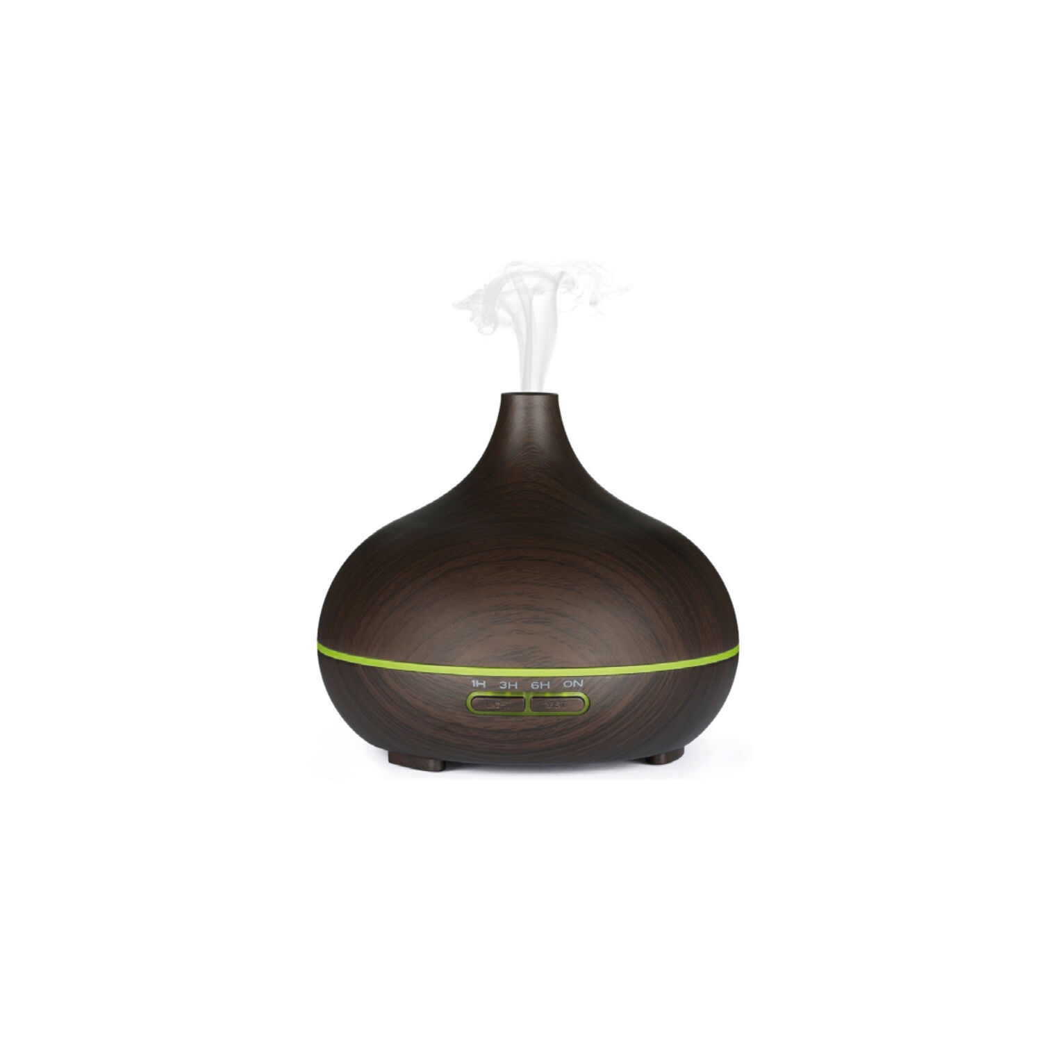 Humidificador Y Difusor De Aromas 300ml Madera Oscuro - Ps image number 0.0