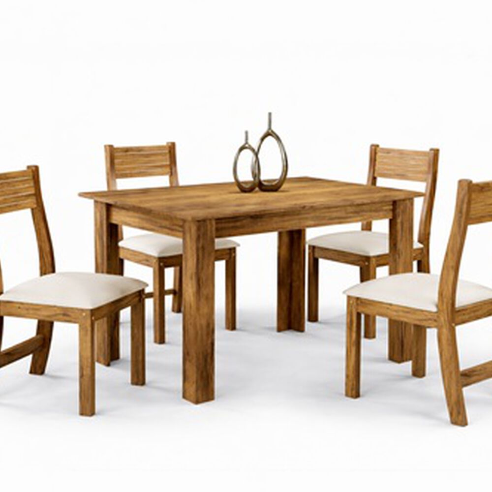 Juego De Comedor 4 Sillas Destiny Beige image number 4.0