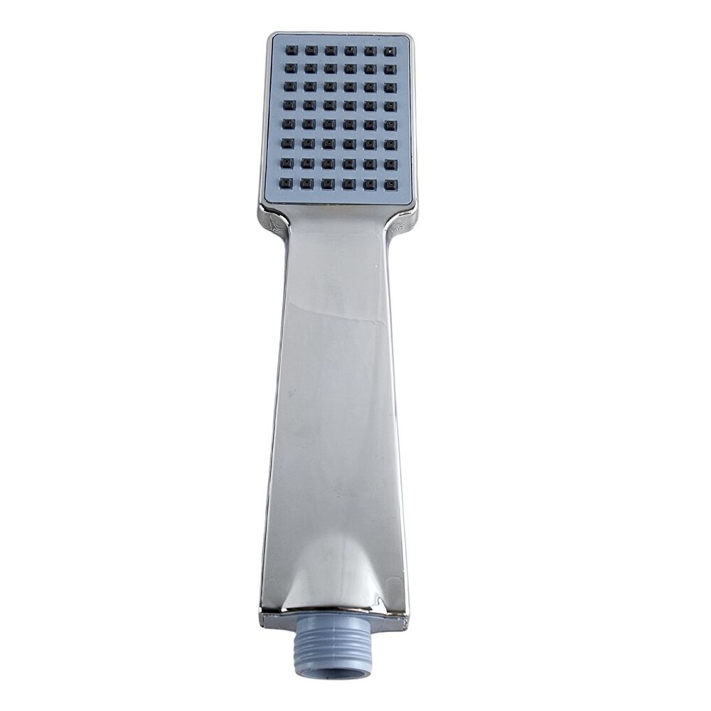 Cabezal De Ducha Rectangular Abs Cromado Macizo Premium image number 1.0