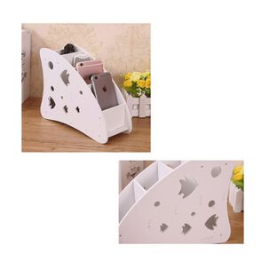 Organizador De Mesa O Escritorio Blanco Moderno Nordico