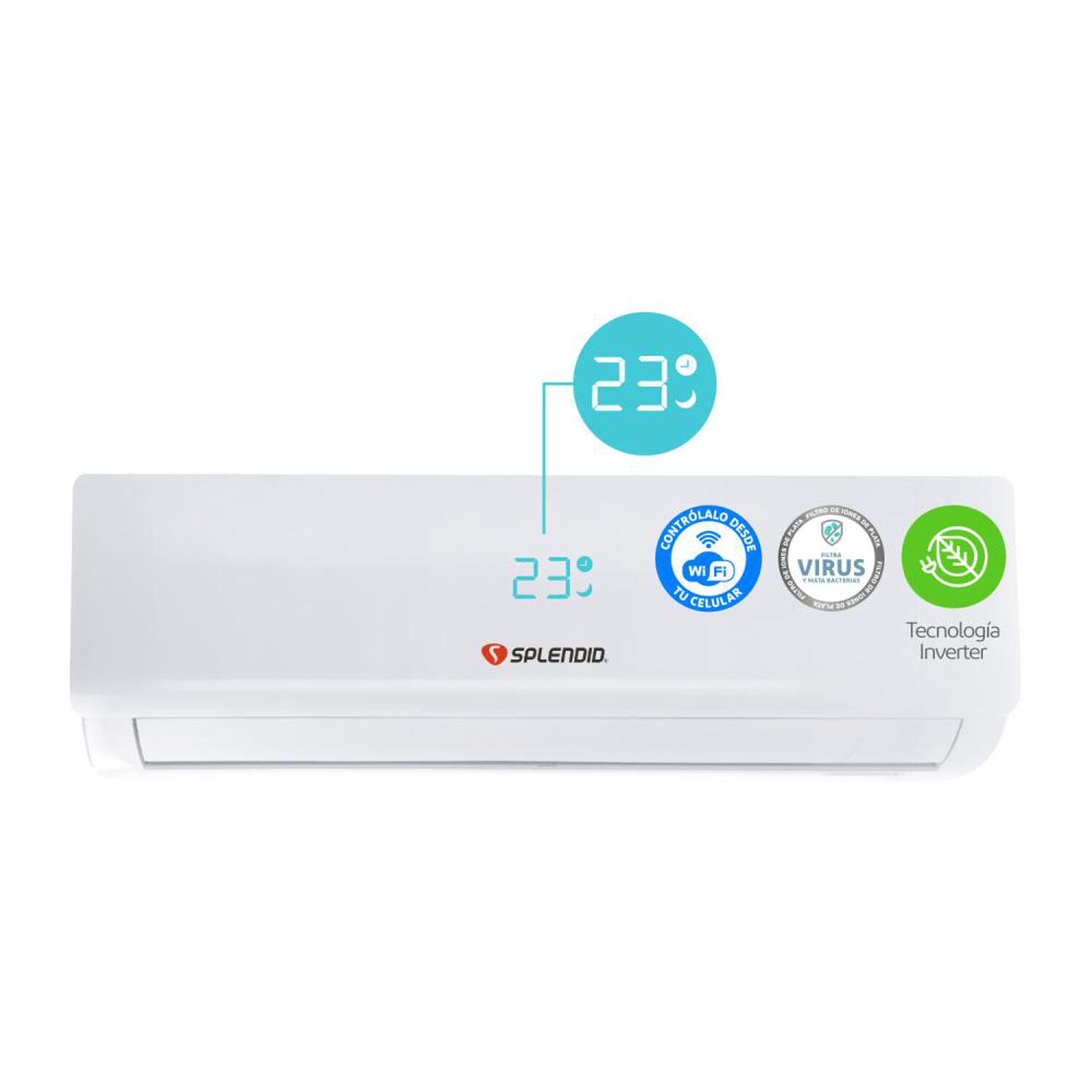 Aire Acondicionado Splendid Split Inverter / 9000 BTU image number 1.0